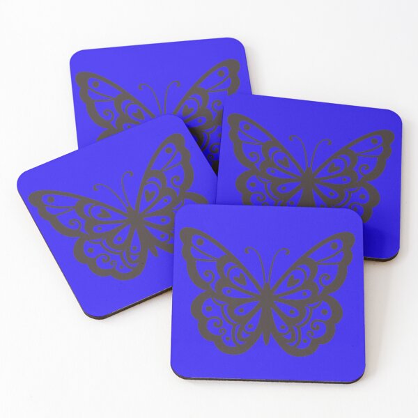 Item preview, Black and blue butterfly 4 designed and sold by JRHarshman.