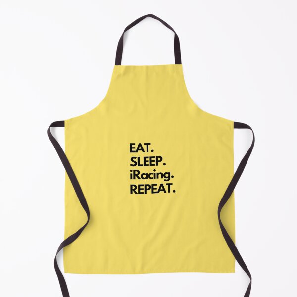 Item preview, Eat Sleep iRacing Repeat designed and sold by TheGreekGuy.