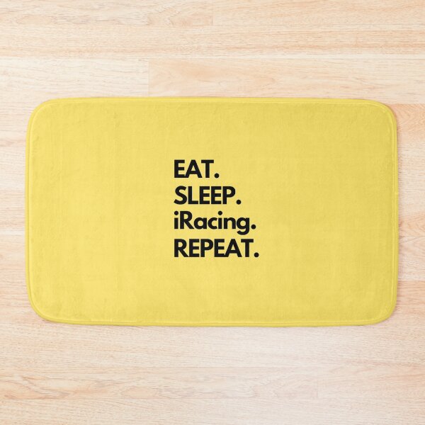Item preview, Eat Sleep iRacing Repeat designed and sold by TheGreekGuy.