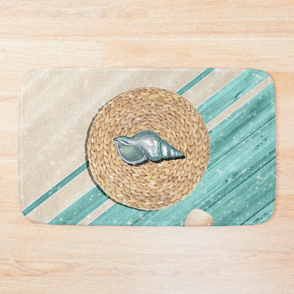 Item preview, Boho Retro Beach Wood Sand and Braided Woven Blue Summer  designed and sold by Jolly-Yosei.