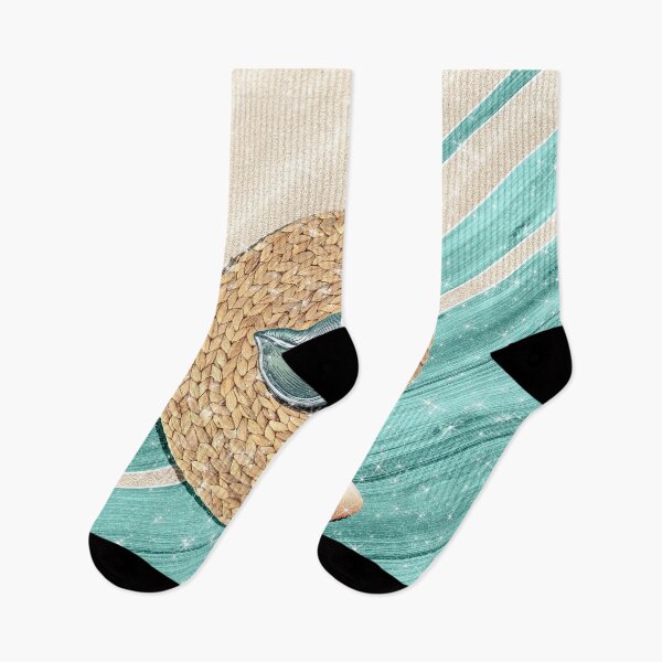 Item preview, Boho Retro Beach Wood Sand and Braided Woven Blue Summer  designed and sold by Jolly-Yosei.