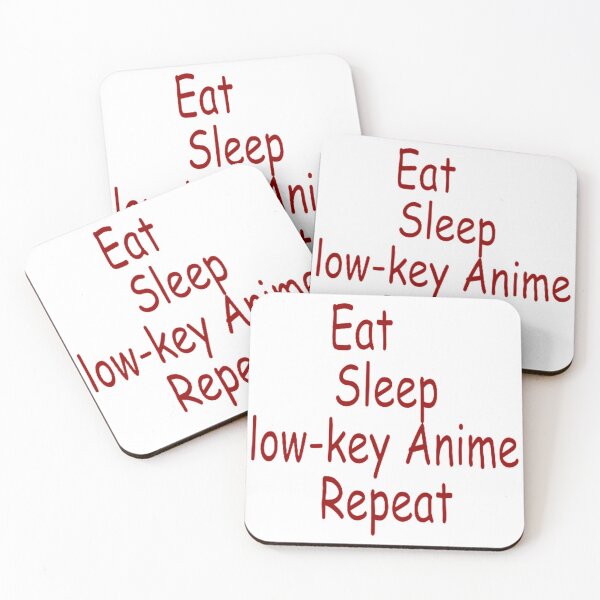 Item preview, Eat sleep lowkey anime repeat designed and sold by Elijah5455.