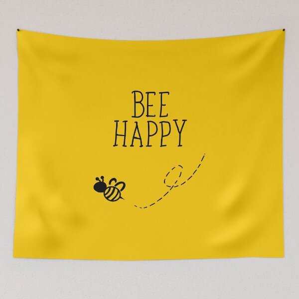 Item preview, Bee happy - happy bee designed and sold by Fatamimosh.