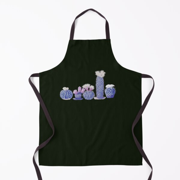 Item preview, Retro vintage blue tint Cactus designed and sold by DesignHouse07.