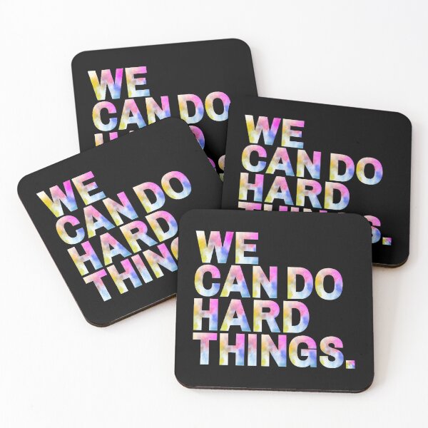 Item preview, We Can Do Hard Things designed and sold by KarolinaPaz.