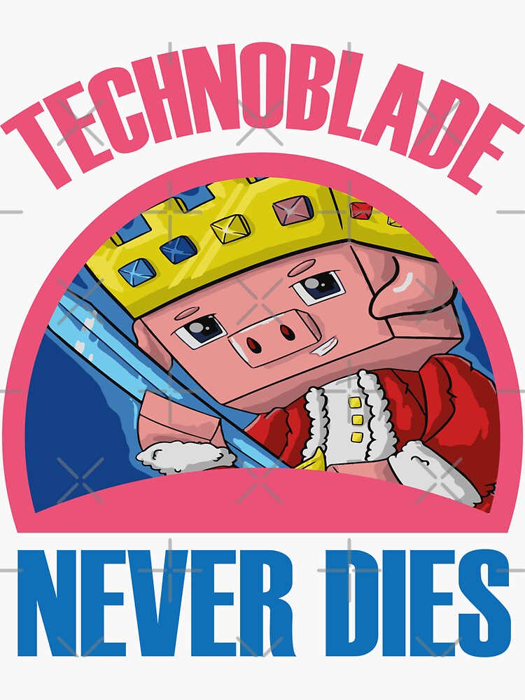 Technoblade Never Dies  Poster for Sale by savincalore