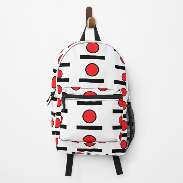 Item preview, Red and black shapes design on a white background designed and sold by seelya83.