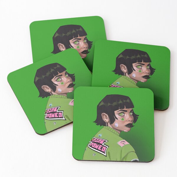 Item preview, 90s Cartoon Girl Fanart (Green)  designed and sold by CristinaPop.