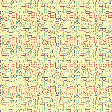 Artwork thumbnail, Type Pattern by nerdfelt