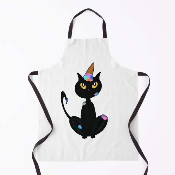 Item preview, Very Messy cat with bubble gum ice cream on head designed and sold by BusyMonkeys.