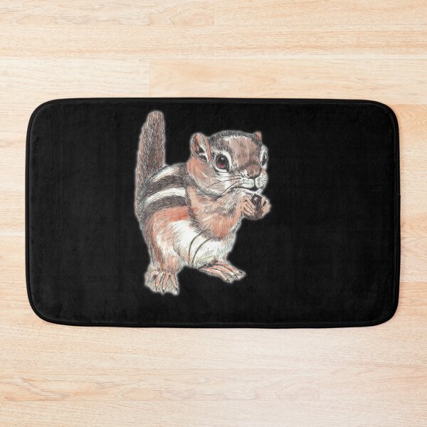 Item preview, Happy Chipmunk Drawing designed and sold by nastogy.