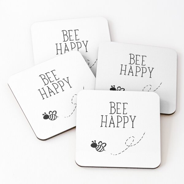 Item preview, Bee happy - happy bee designed and sold by Fatamimosh.