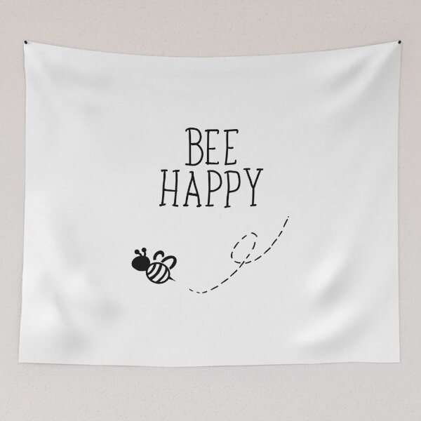Item preview, Bee happy - happy bee designed and sold by Fatamimosh.