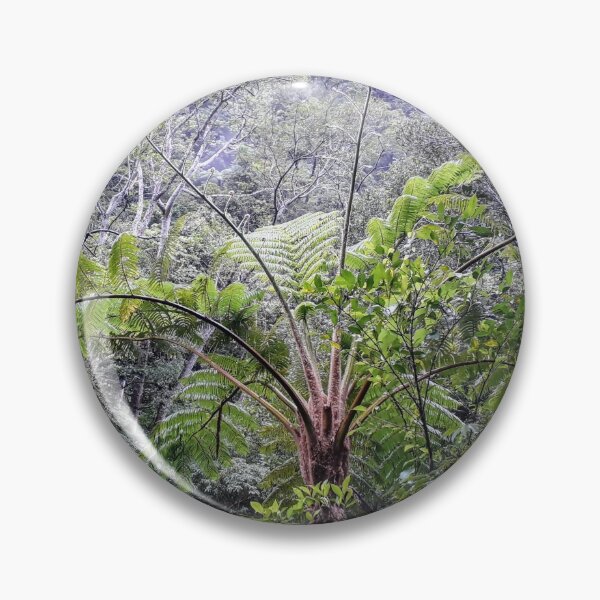 Item preview, Junlge Green tropical forest Rainforest Botanical designed and sold by Tanja Dianova.