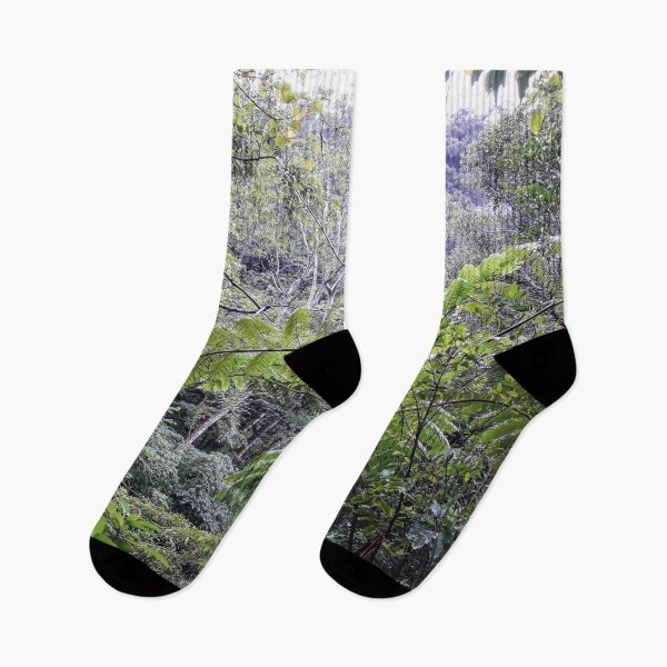 Item preview, Junlge Green tropical forest Rainforest Botanical designed and sold by Tanja Dianova.
