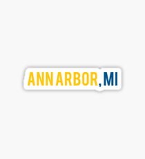 Ann Arbor Sticker Sticker