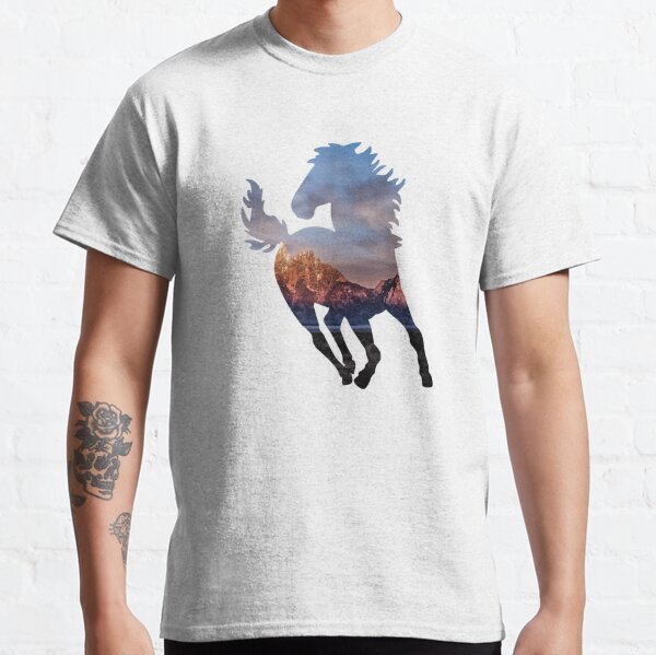 600px x 599px - Horse Silhouette T-Shirts for Sale | Redbubble