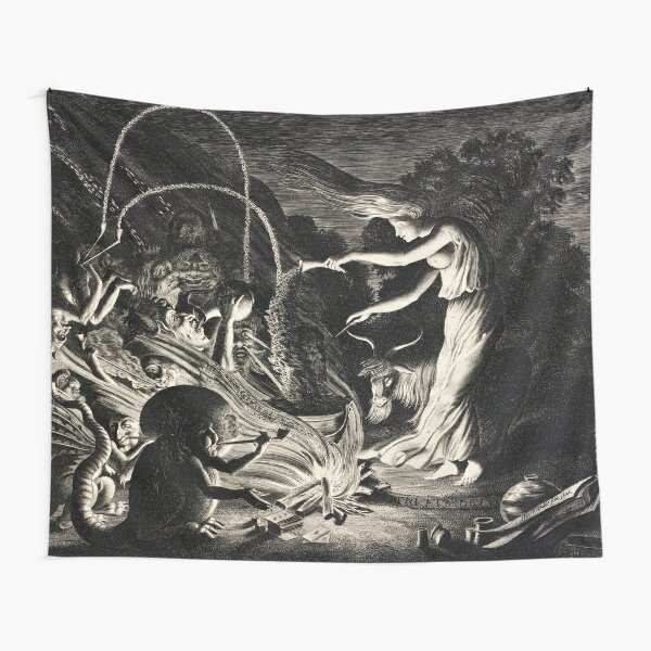 Jan van de Velde - The Witch (Night Piece) Tapestry