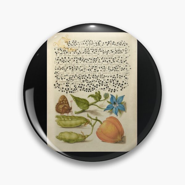 Item preview, Butterfly, Peas and Borage, Antique Print designed and sold by Salocin.