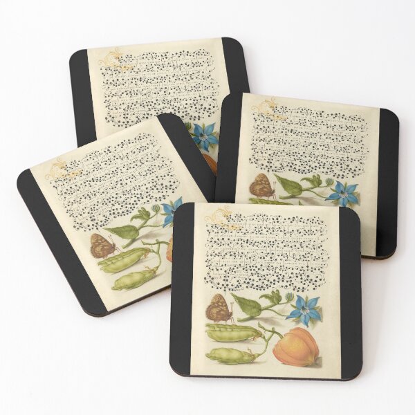 Item preview, Butterfly, Peas and Borage, Antique Print designed and sold by Salocin.