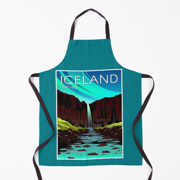 Item preview, ICELAND : Vintage Travel and Tourism Advertising Print designed and sold by posterbobs.