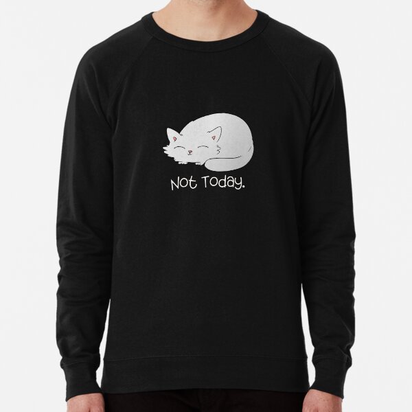 Not today cat best sale sweater