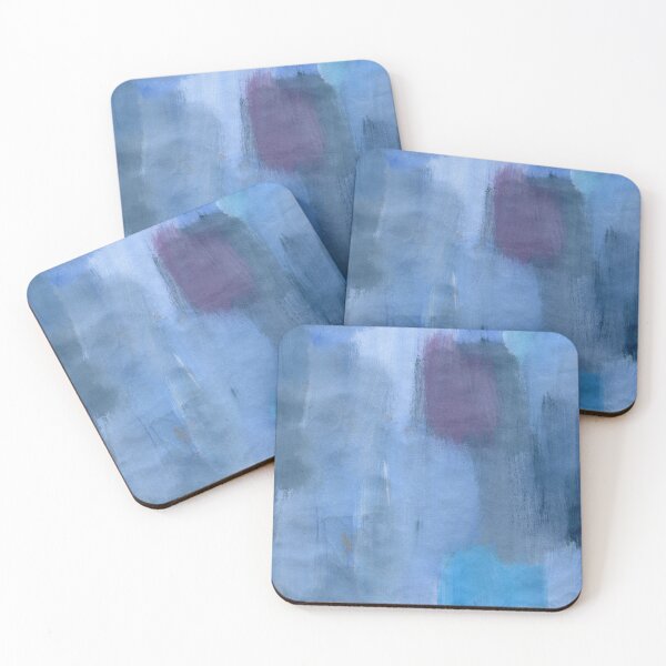 Item preview, Blue Geometric Abstract Painting designed and sold by squirrell.