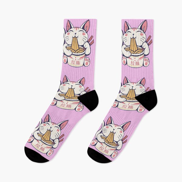 Item preview, Ramen cat designed and sold by DerSenat.