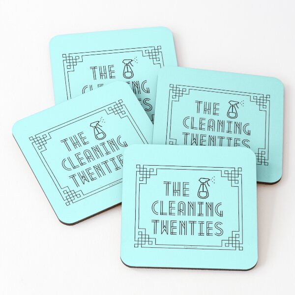 Item preview, The Cleaning Twenties Spray Bottle Housekeeping Lady Gifts designed and sold by SavvyCleaner.