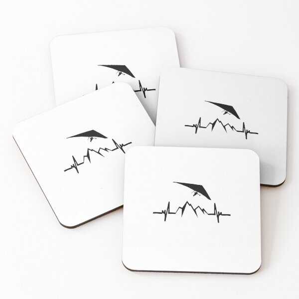 Item preview, Hang gliding pilot heartbeat hang glider EKG designed and sold by BELASKRI STORE.