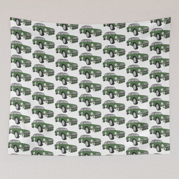 Item preview, MGB GT Sebring race car, green designed and sold by Showcase Classic & Sports Car.
