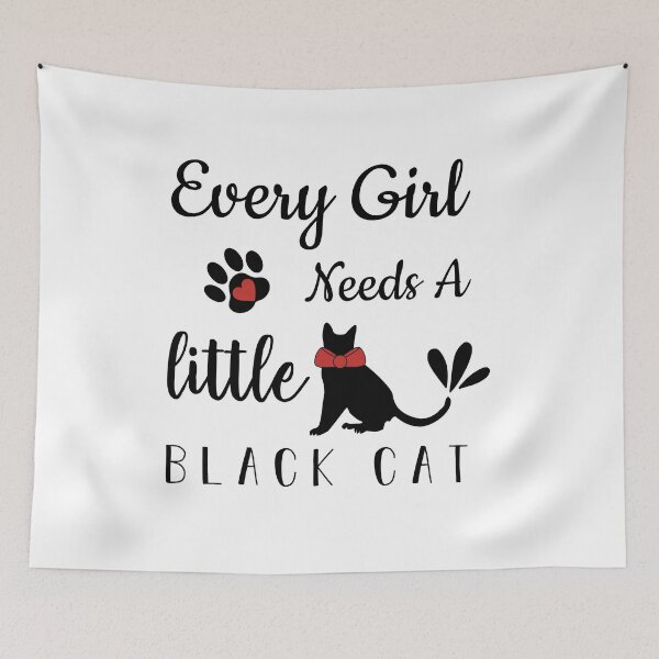 Item preview, Every Girl Needs A Little Black Cat designed and sold by LaceRenee.