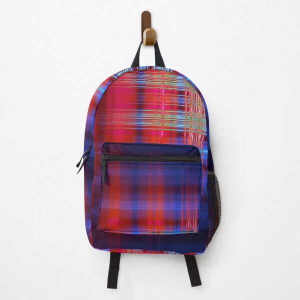 Item preview, Red and blue blurred stripes designed and sold by steveball.