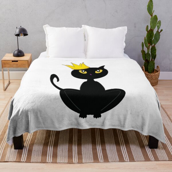 Item preview, Cat wearing a crown designed and sold by BusyMonkeys.