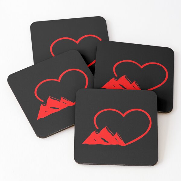 Item preview, Mountains And A Heart I Love Hinking designed and sold by Paulina Vanlife.