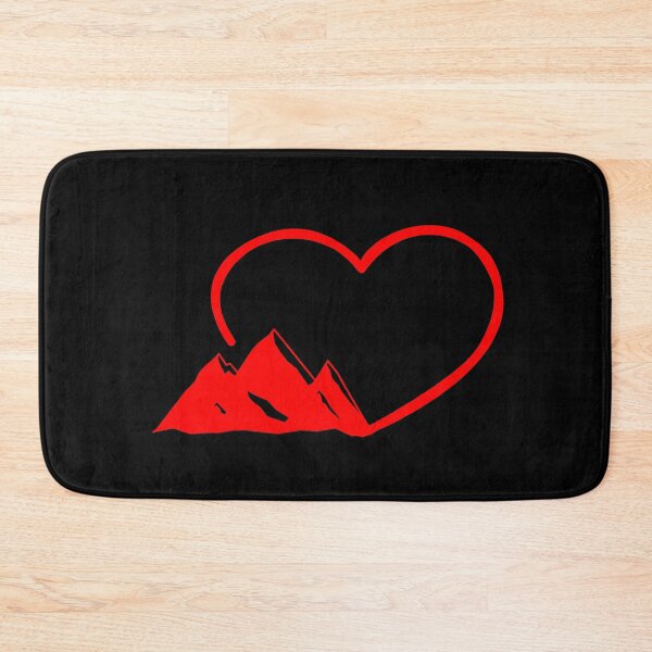 Item preview, Mountains And A Heart I Love Hinking designed and sold by Paulina Vanlife.