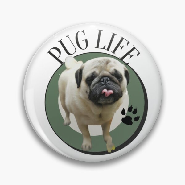 Artikelvorschau, Pug Life entworfen und verkauft von luckyturtles.