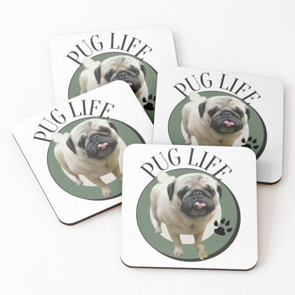 Artikelvorschau, Pug Life entworfen und verkauft von luckyturtles.