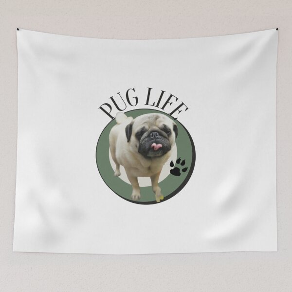 Item preview, Pug Life designed and sold by luckyturtles.