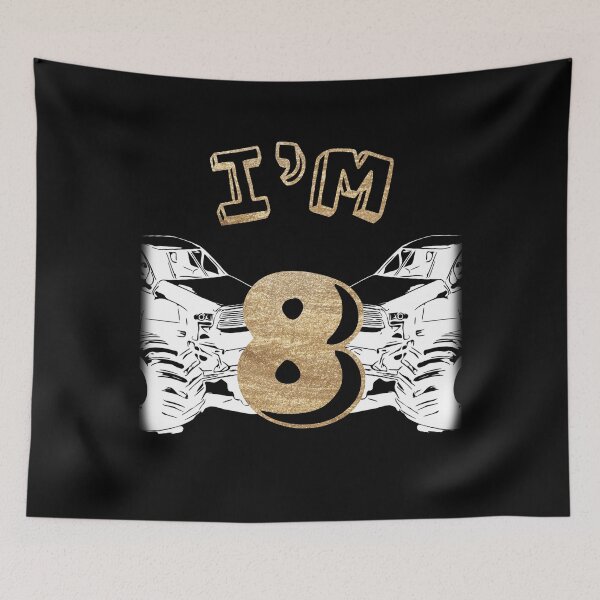Item preview, I'm Eight Years Old Monster Truck Birthday designed and sold by MakersKeystone.