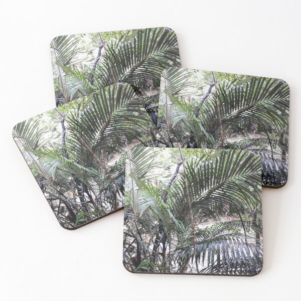 Item preview, Palm trees Jungle Green tropical forest Rainforest Botanical designed and sold by Tanja Dianova.