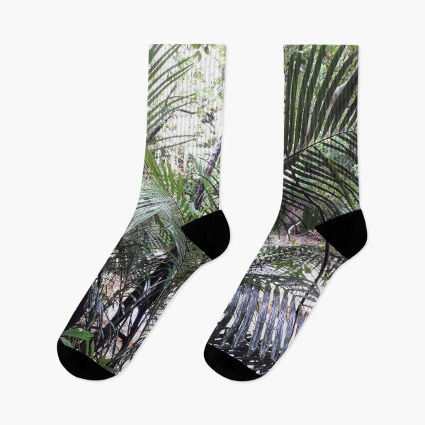 Item preview, Palm trees Jungle Green tropical forest Rainforest Botanical designed and sold by Tanja Dianova.