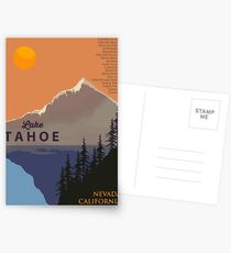 Lake Tahoe. Postkarten
