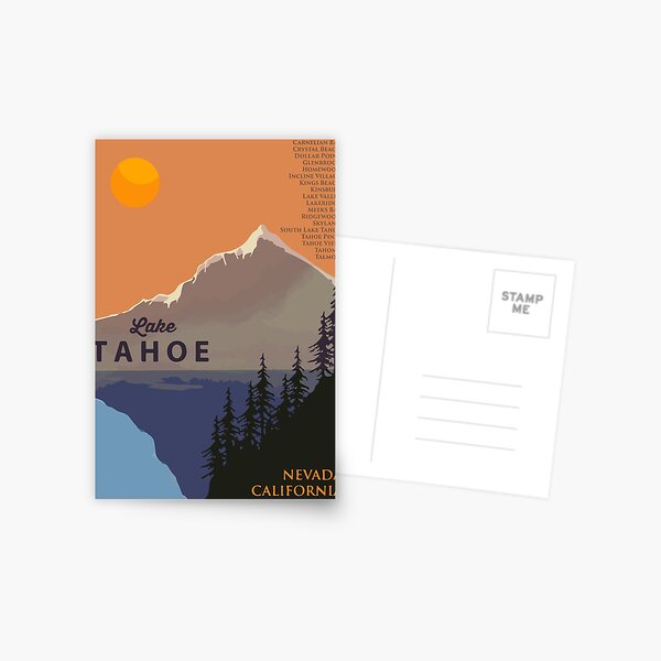 Item preview, Lake Tahoe. designed and sold by America Roadside..