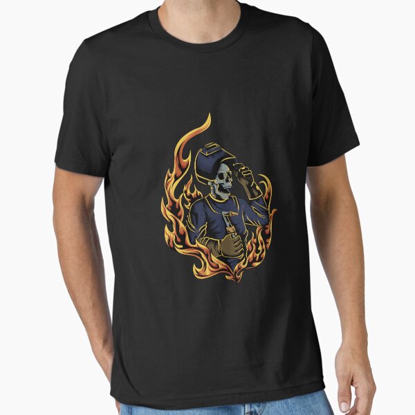 Item preview, Welder Skull Fire designed and sold by damnoverload.