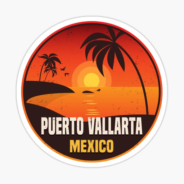 Puerto Vallarta, Mexico Sticker for Sale by studio838