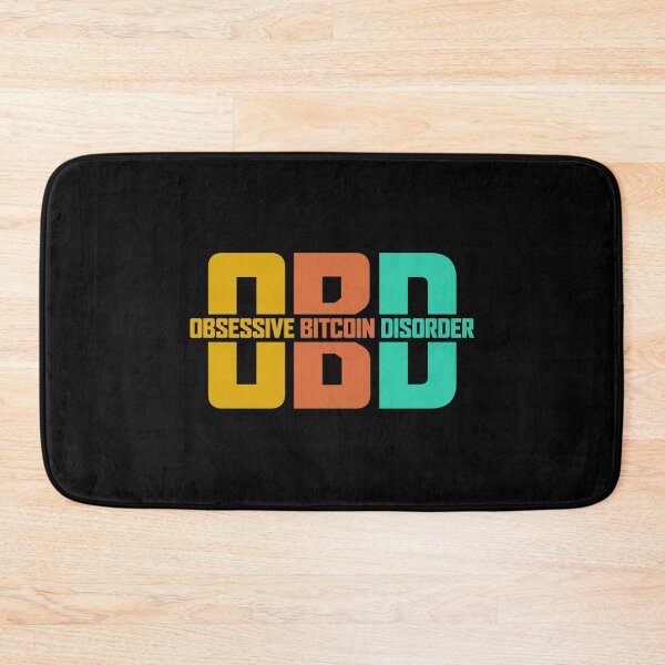 Item preview, OBD - Obsessive Bitcoin Disorder designed and sold by ShaykhUmer.