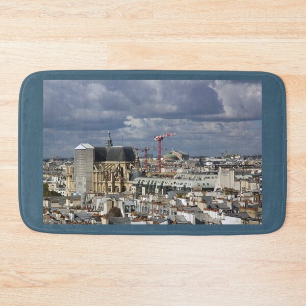 Item preview, The rooftops of Paris under a threatening sky. (Paris, France). designed and sold by Véronique Lestoquoy.