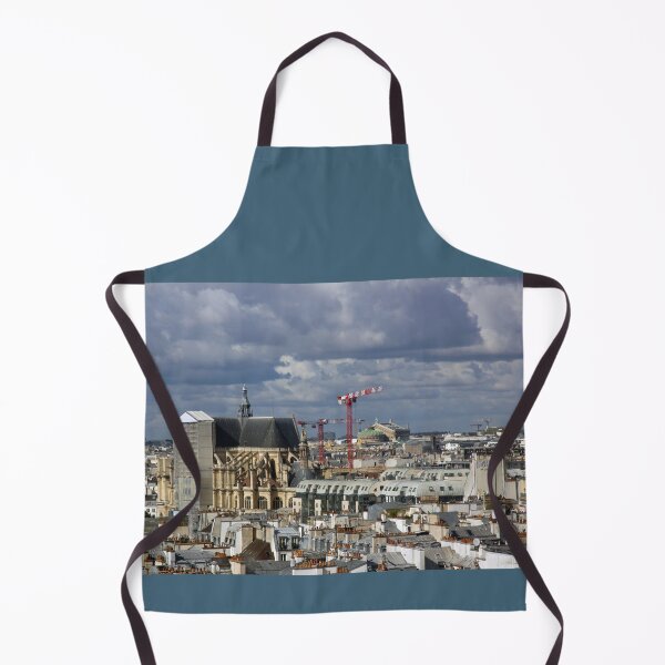 Item preview, The rooftops of Paris under a threatening sky. (Paris, France). designed and sold by Véronique Lestoquoy.