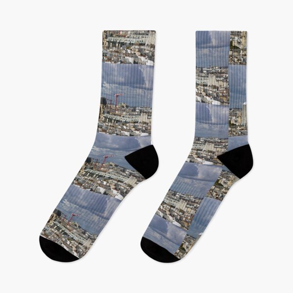Item preview, The rooftops of Paris under a threatening sky. (Paris, France). designed and sold by Véronique Lestoquoy.